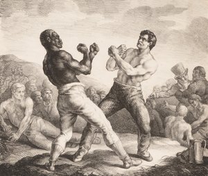 Boxeurs, 1818