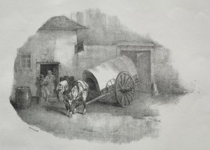 Cheval de charrette sorti des limons - Theodore Gericault