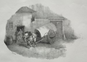 Cheval de charrette sorti des limons - Theodore Gericault