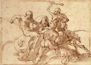Combat avec la mort - Theodore Gericault