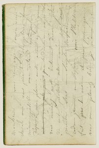 Projet de lettre - Theodore Gericault