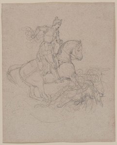 Géricault - Saint Georges et le dragon, 1816-17 - Theodore Gericault