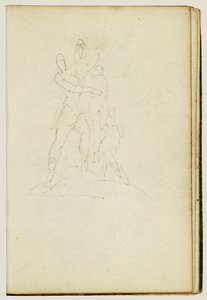 Groupe de trois personnages - Theodore Gericault