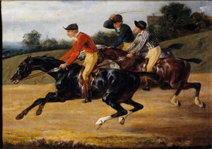 Course de chevaux : Équitation - Theodore Gericault