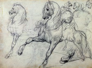 Chevaux - Theodore Gericault