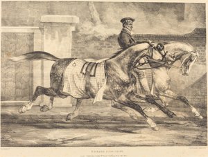 Chevaux en exercice - Theodore Gericault