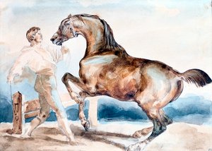 Le Dressage - Theodore Gericault