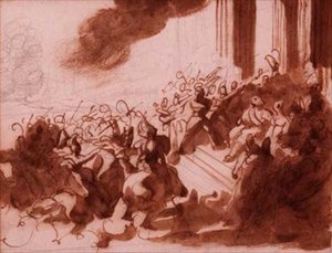 Louis XVIII passant en revue sur le Champ de Mars - Theodore Gericault