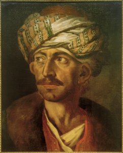 Portrait masculin (probablement Mustafa) - Theodore Gericault