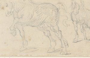 Études sur les chevaux - Theodore Gericault