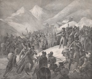 Passage par le Mont Saint-Bernard, 1822 - Theodore Gericault