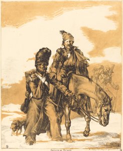 Retraite de Russie - Theodore Gericault