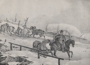 Roulier montant une côte