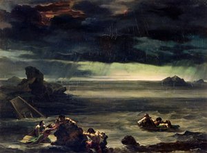 Scène du Déluge - Theodore Gericault