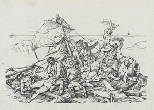 Naufrage de la Méduse, 1820 - Theodore Gericault