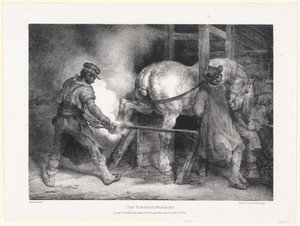 Le maréchal-ferrant flamand