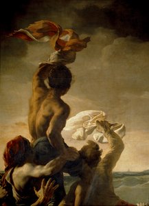 Le Radeau de la Méduse. Peinture d