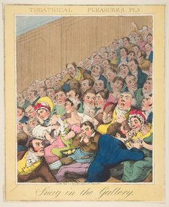Plaisirs théâtraux, Bien installé dans la galerie, Planche 3