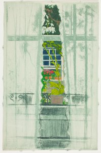 Une Fenêtre Vue à Travers une Fenêtre - Theodore Roussel