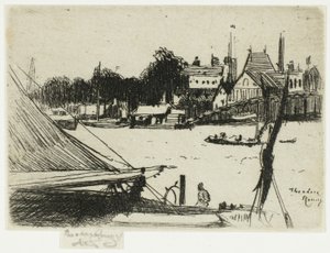 Battersea depuis Chelsea