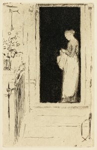 Pénélope, Une Porte à Chelsea - Theodore Roussel