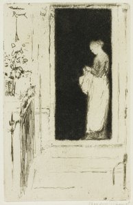 Pénélope, une porte à Chelsea - Theodore Roussel