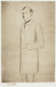 Portrait de Walter Dowdeswell, Esq. - Theodore Roussel