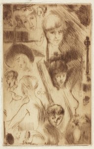 Assiette à croquis, Parson