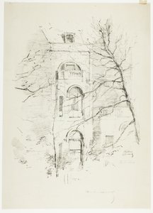 Hiver, Une maison à Green Park - Theodore Roussel