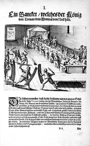 Banquet avec le roi, 1606