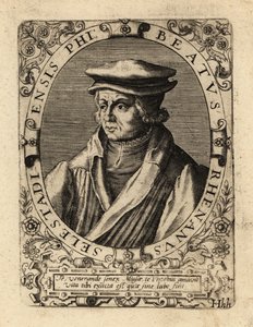 Beatus Bild, humaniste allemand - Theodore de Bry
