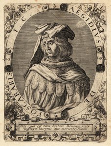 Egidio Foscherari, d.1289, juriste italien - Theodore de Bry