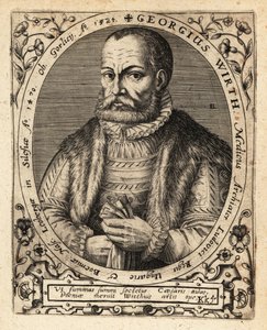 George Wirth, médecin allemand, né à Gorlice en 1424 - Theodore de Bry