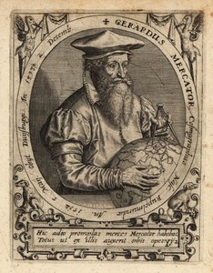 Gerardus Mercator, géographe - Theodore de Bry