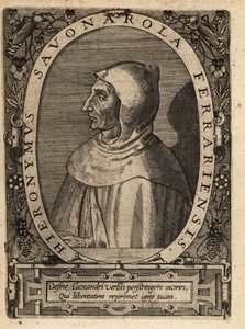 Girolamo Savonarola - Theodore de Bry