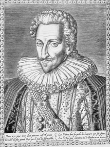 Henri IV de France en tant que roi de Navarre - Theodore de Bry