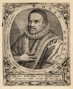 Hugues Doneau, professeur de droit français - Theodore de Bry