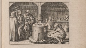 Illustration pour Tripvs avrevs, hoc est, Tres tractatvs chymici selectissimi.., 1618