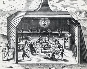 Intérieur de la maison d