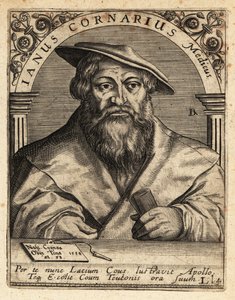 Janus Cornarius, humaniste saxon, vers 1500-1558 - Theodore de Bry