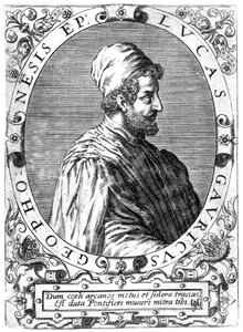 Lucas Gaurico, astronome, astrologue et mathématicien italien, 16ème siècle - Theodore de Bry