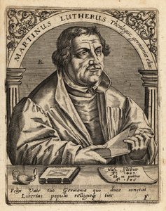 Martin Luther - Theodore de Bry