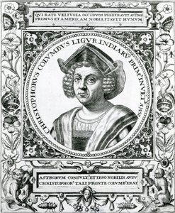 Portrait de Christophe Colomb (1451-1506) de 