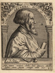 Simon Griner; 1493-1541, érudit allemand - Theodore de Bry