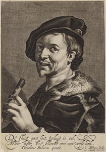 Portrait de Cornelis Bloemaert - Theodore van Baburen
