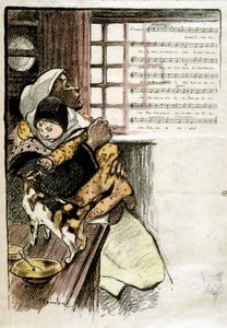 Enfant dans les bras d