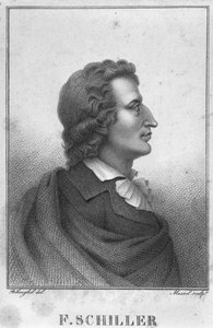 Friedrich Schiller (1759-1805) gravé par Massol (d.1831) (gravure)
