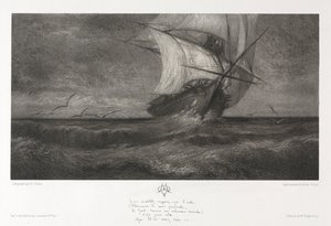 Le Vaisseau fantôme, ou Sur les vagues