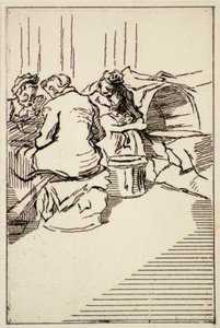 Trois femmes assises, 20e siècle