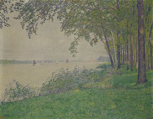 Les bateaux à voile, 1892 - Théo van Rysselberghe